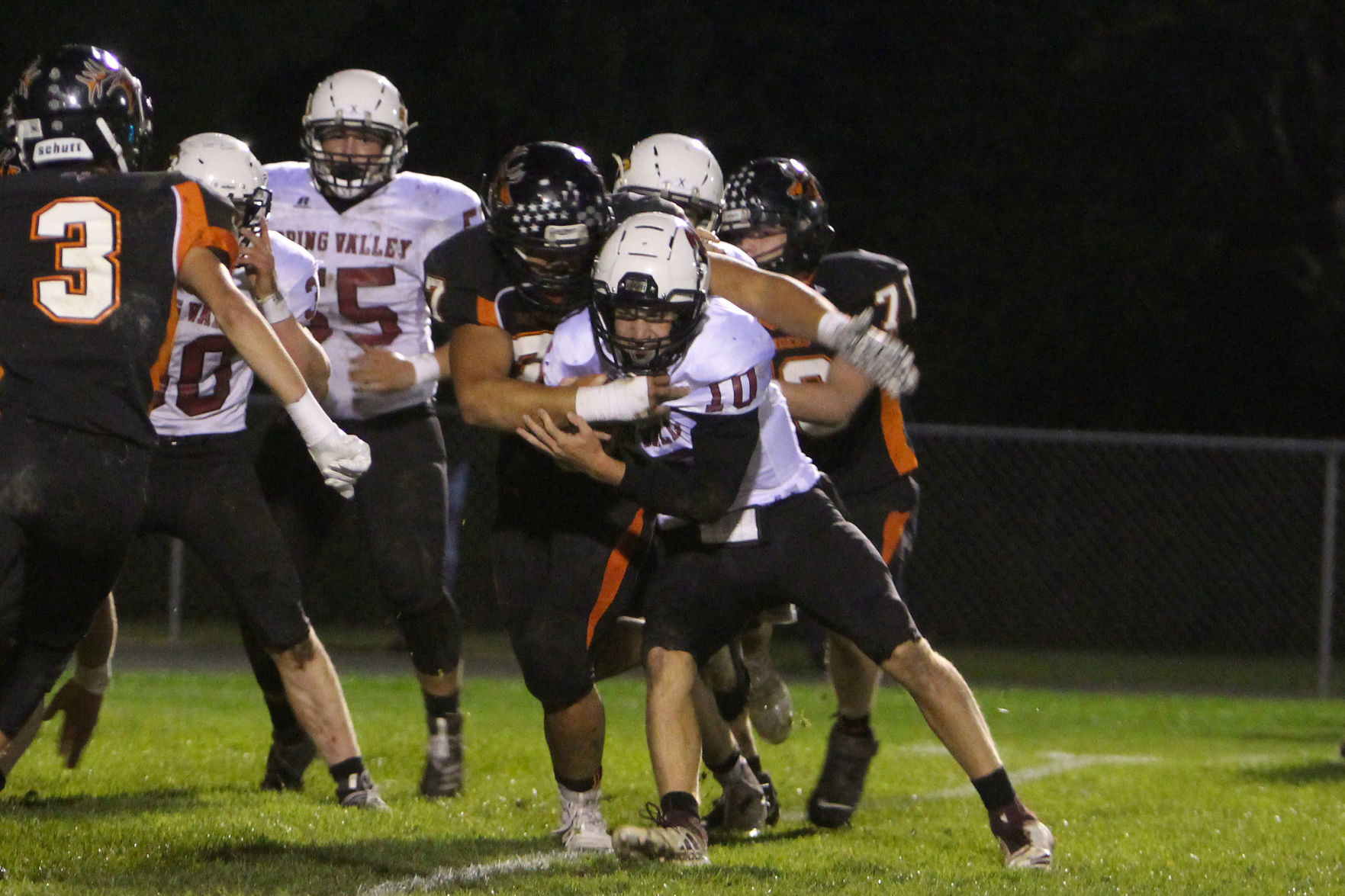 Spring Valley at Elk Mound football 10-4-19